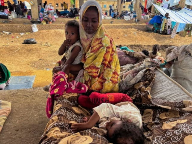 omar ibn al khattab displacement site kassala state sudan july 10 2024 photo reuters